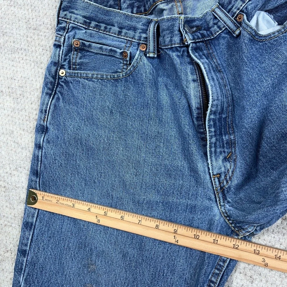 Levis 550 Jeans Men 36x36 Relaxed Fit Straight Leg Med Wash Pants Baggy Work **‎